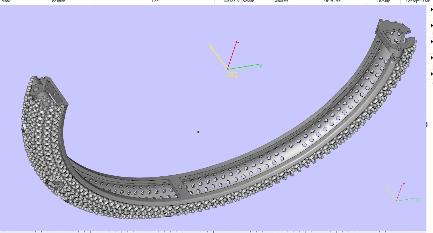 Bracelet 3d jewelry model 3D print model_7