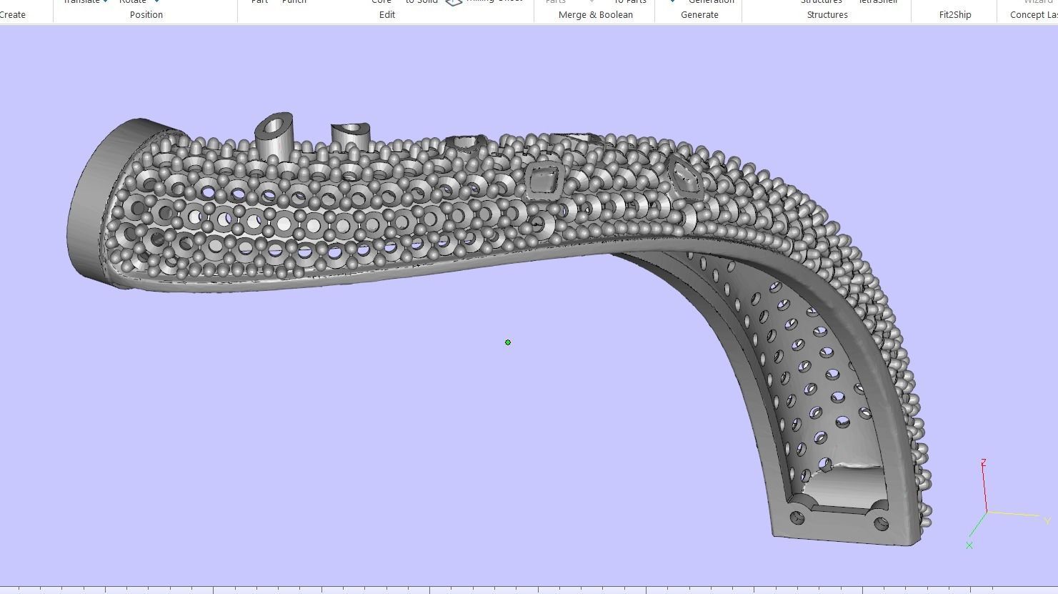 Bracelet 3d jewelry model 3D print model_6