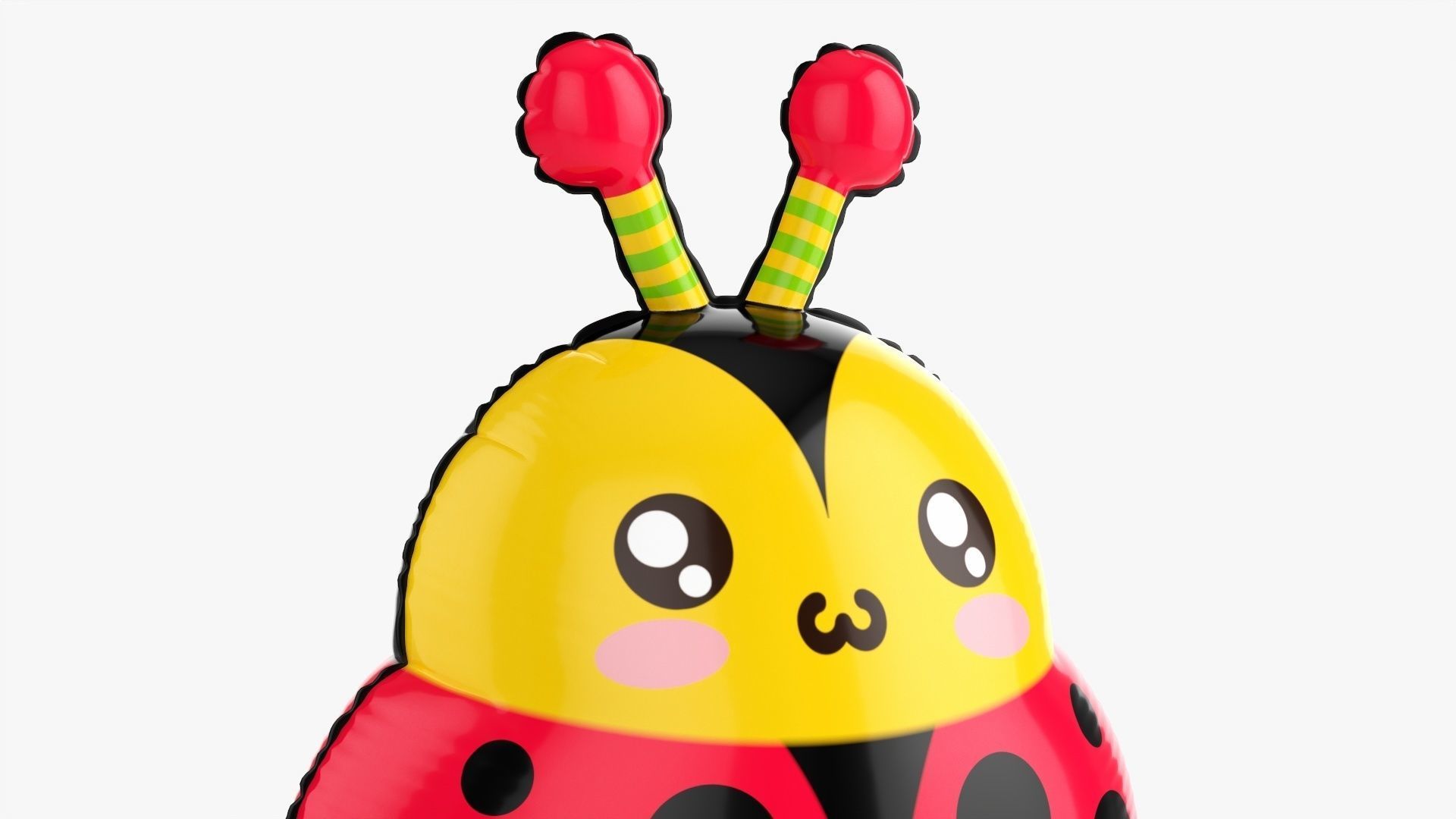 Ladybird decoration foil balloon 13  3D model_3
