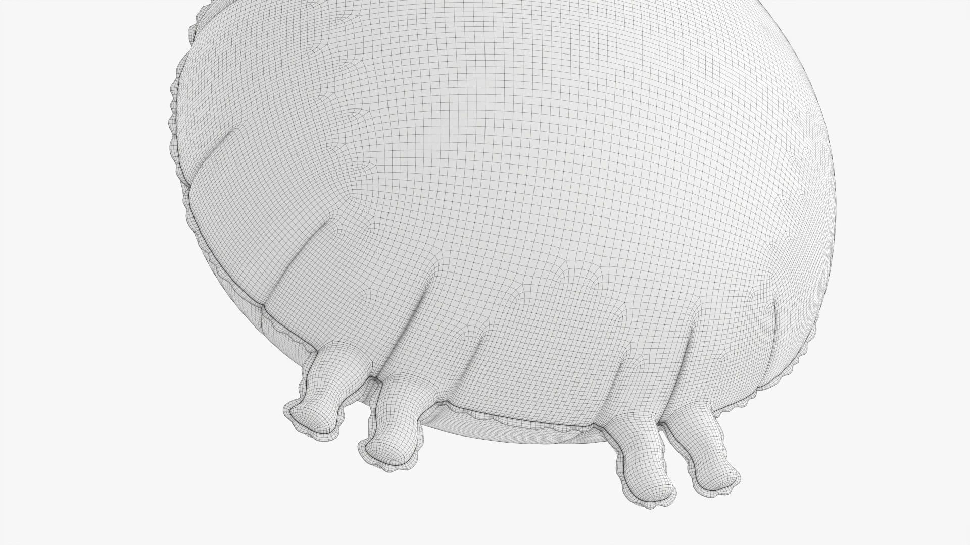 Ladybird decoration foil balloon 13  3D model_8