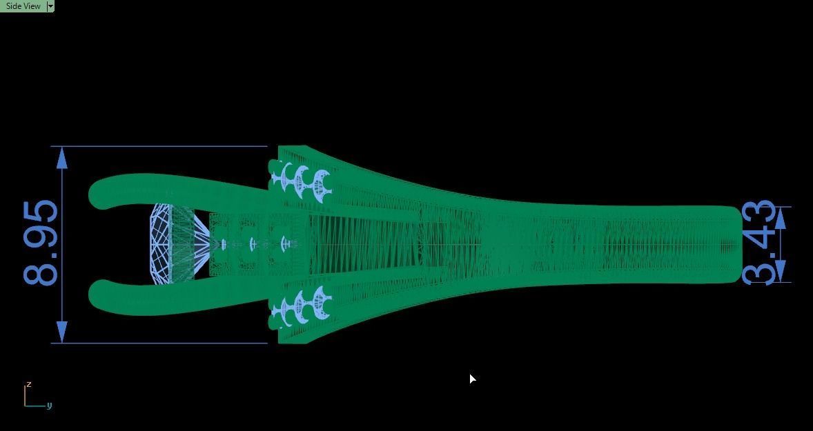 solitaire ring 3D print model_17