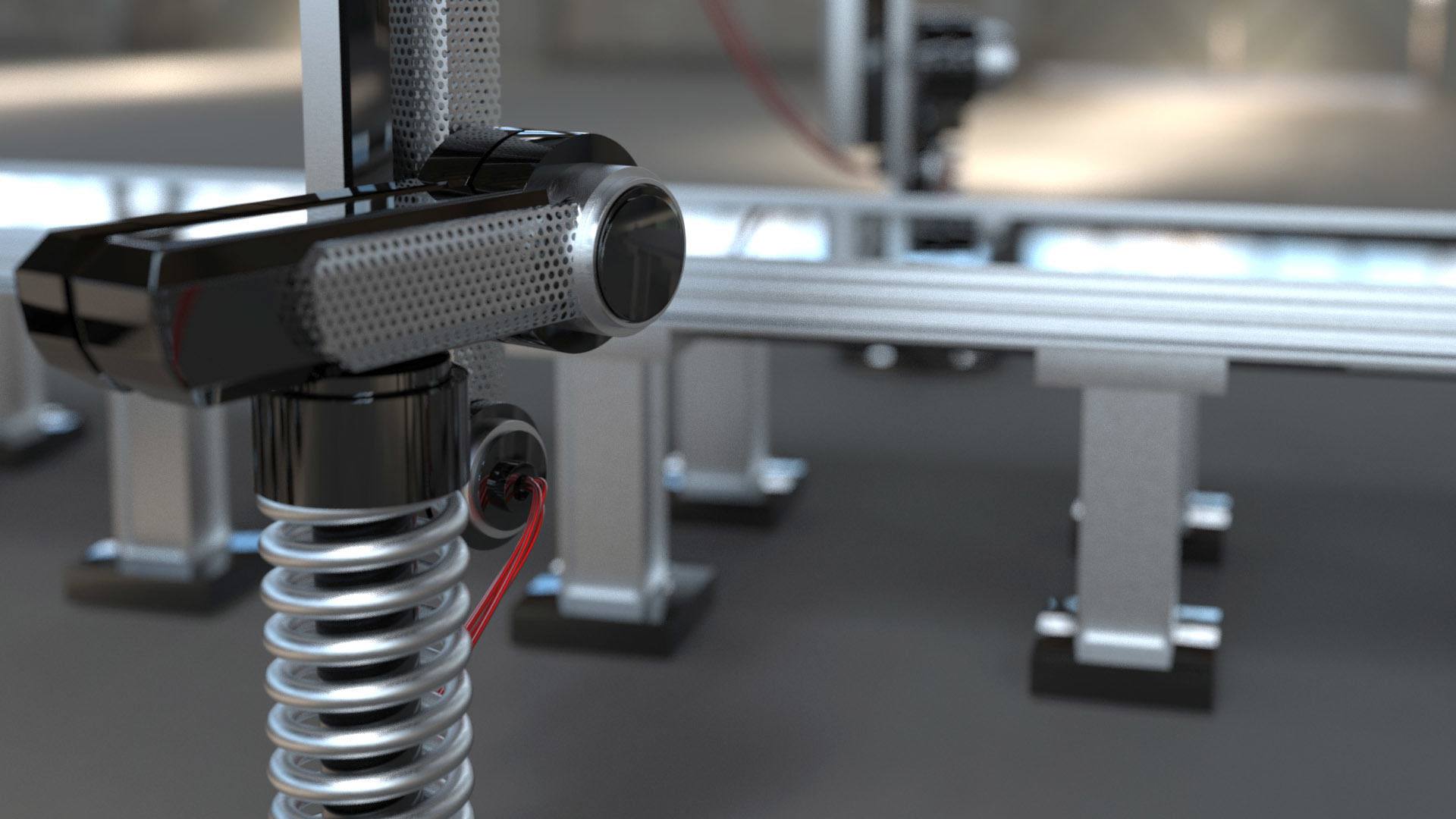 Mechanical arm Robotic Arm Controlled 3D Models  3D model_1