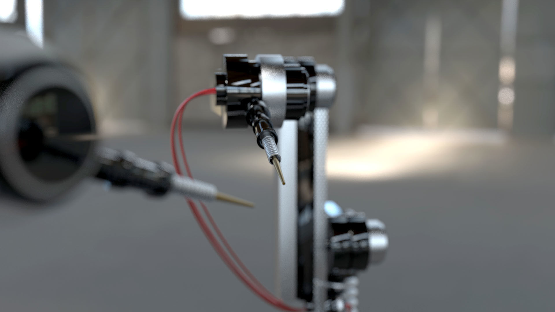 Mechanical arm Robotic Arm Controlled 3D Models  3D model_4