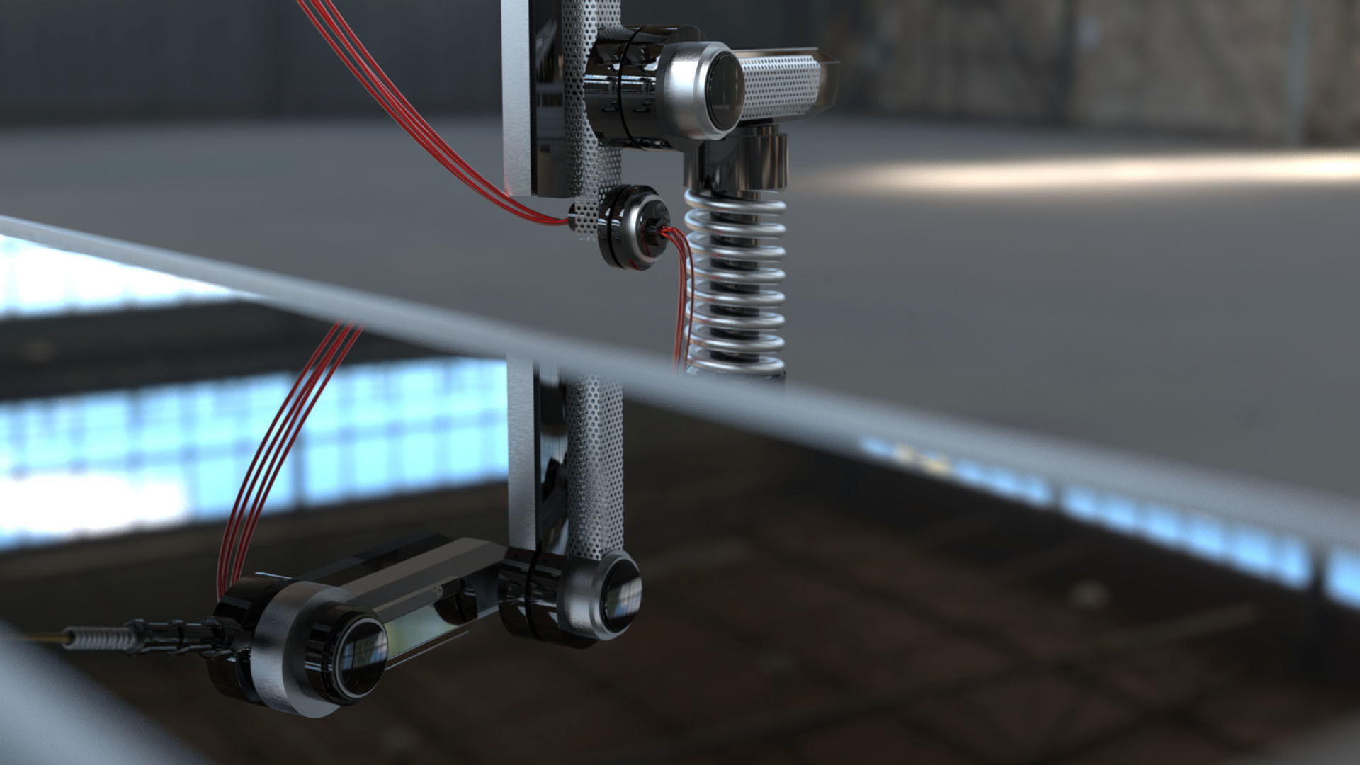 Mechanical arm Robotic Arm Controlled 3D Models  3D model_3