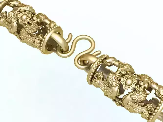 Unicorn necklace - Pixiu necklace - Unicorn bracelet - N308