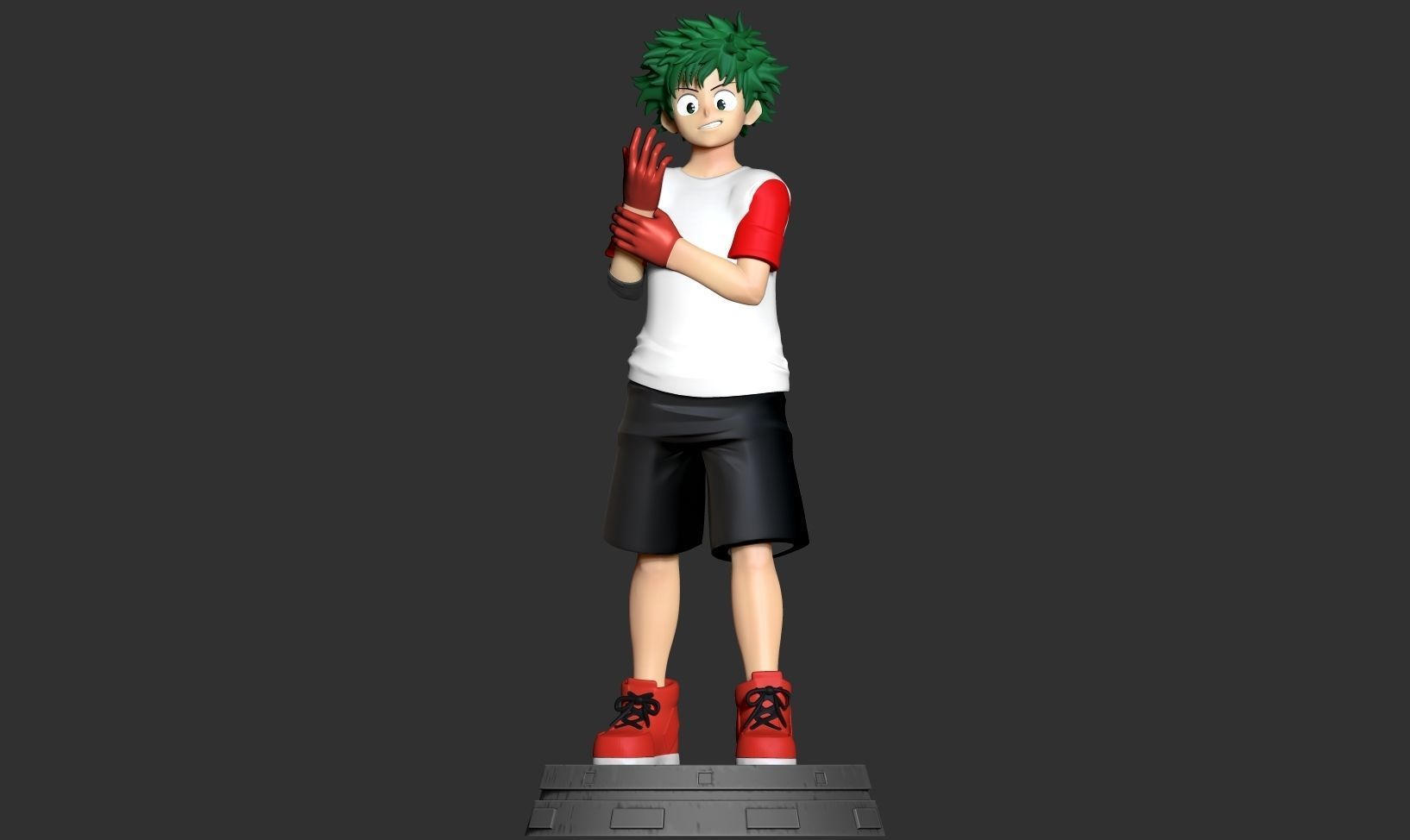 Izuku Midoriya 3D print model_5
