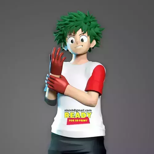 Izuku Midoriya 3D print model
