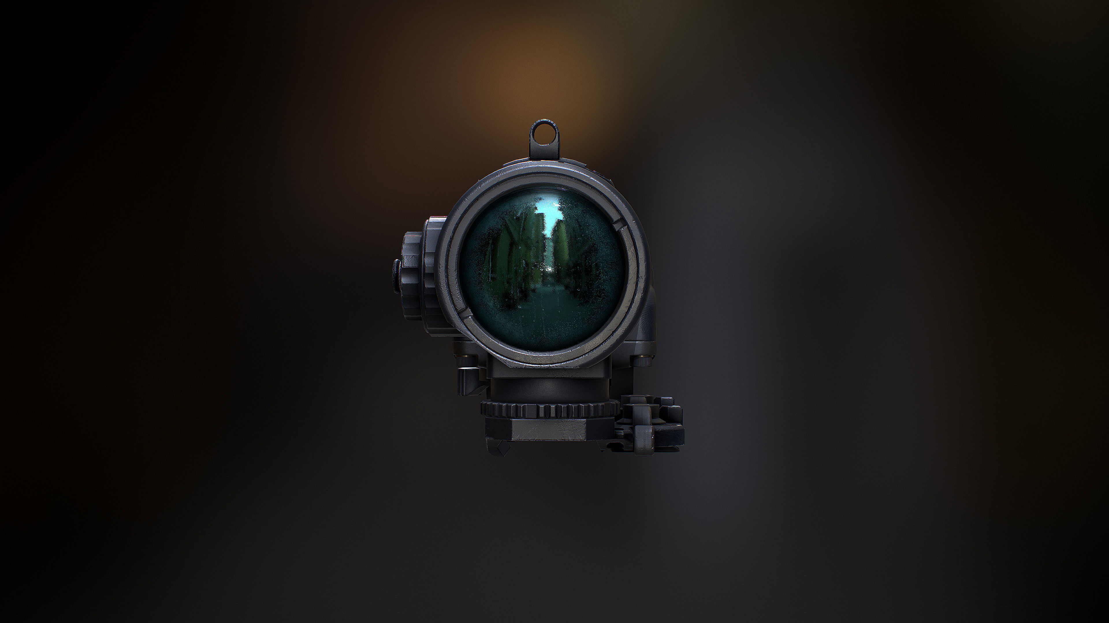 ELCAN SPECTERDR  6x Low-poly 3D model_5