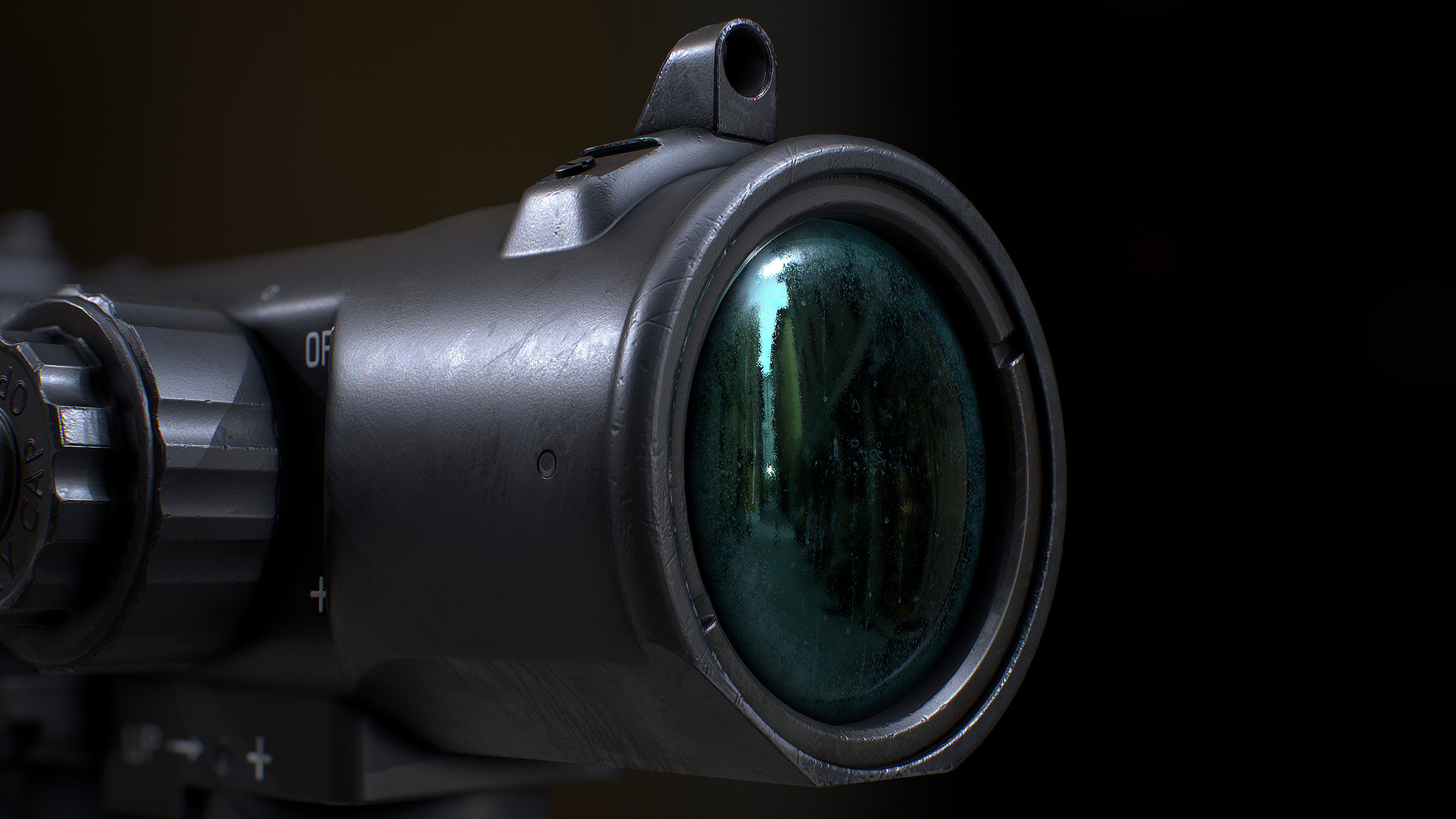 ELCAN SPECTERDR  6x Low-poly 3D model_17