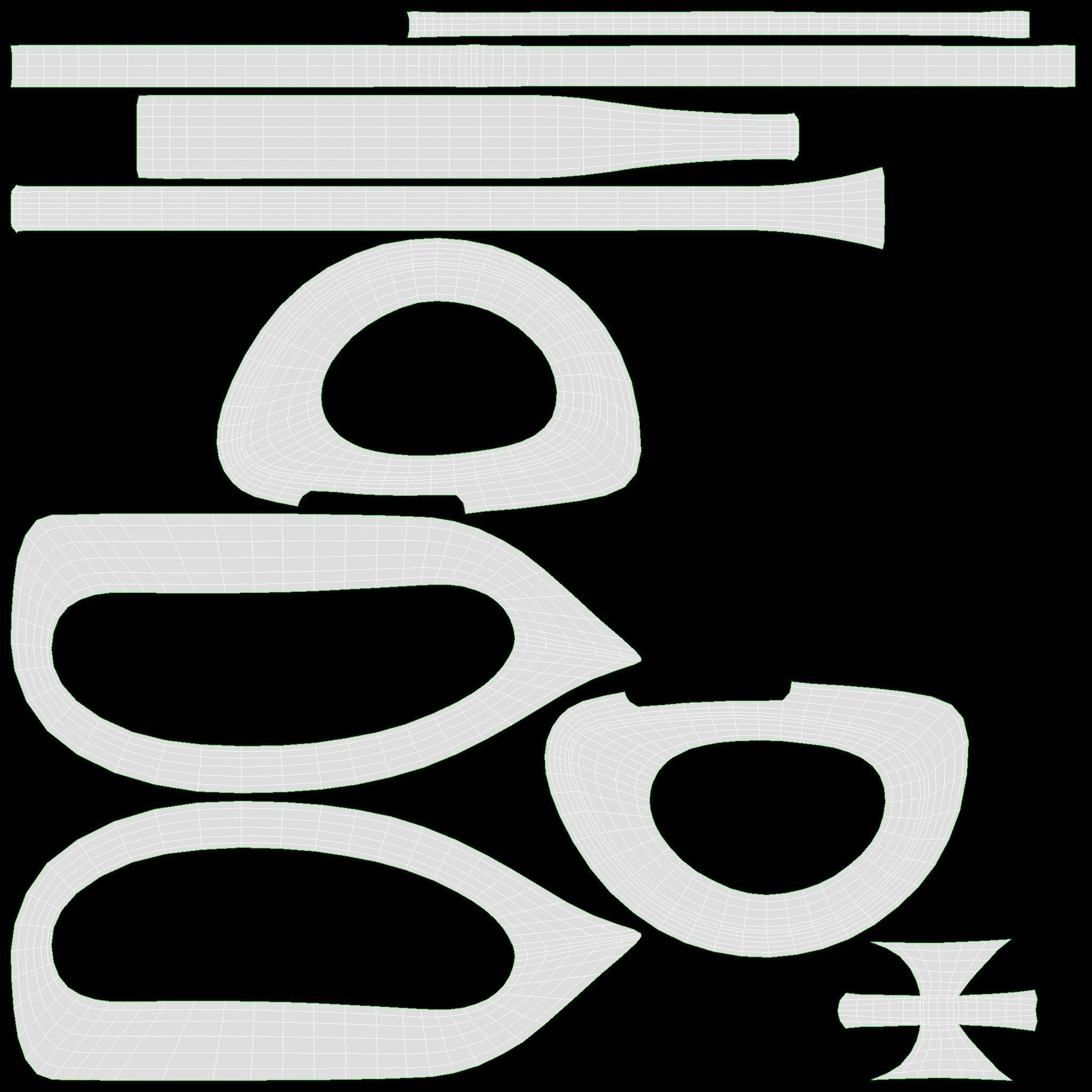 Kitchen scissors 01 3D model_13