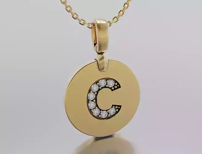 Letters Pendant Alphabets 