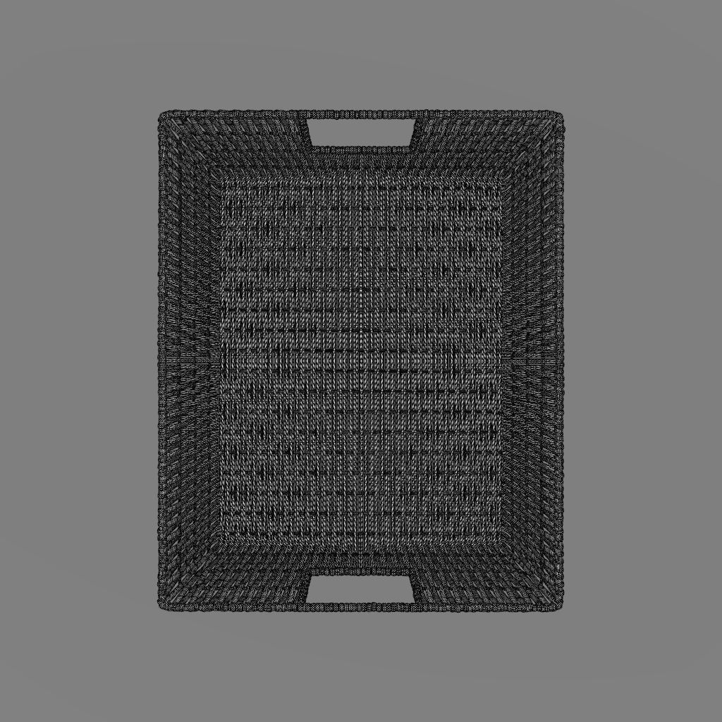 Luz Large Rectangular Serving Tray 3D model_5