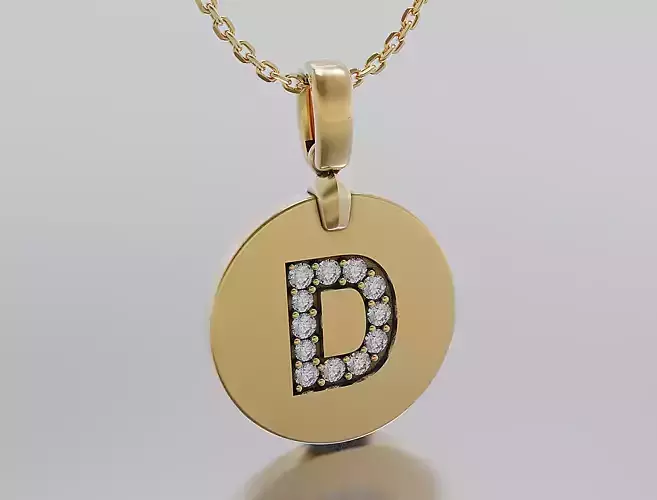 Letters Pendant Alphabets 