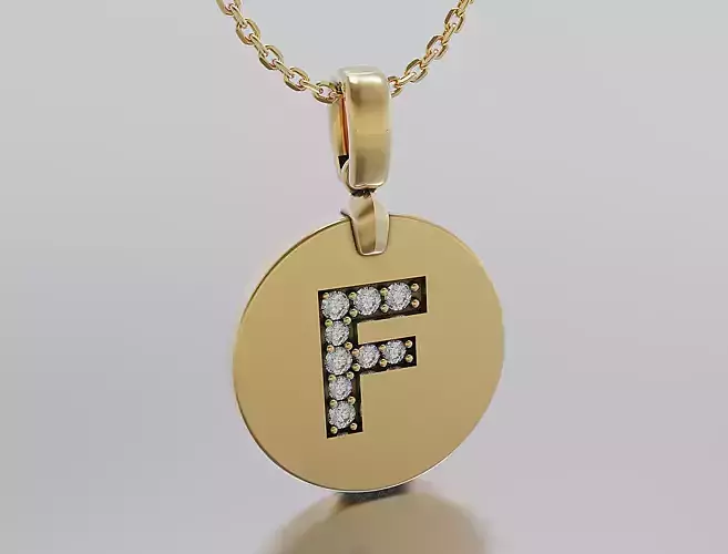 Letters Pendant Alphabets 