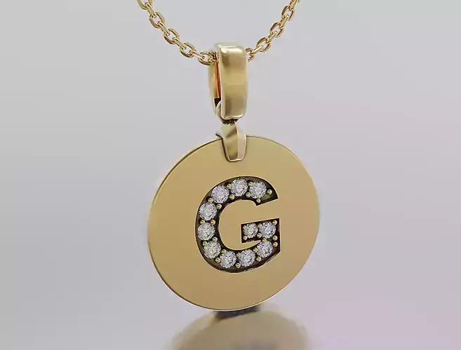 Letters Pendant Alphabets 