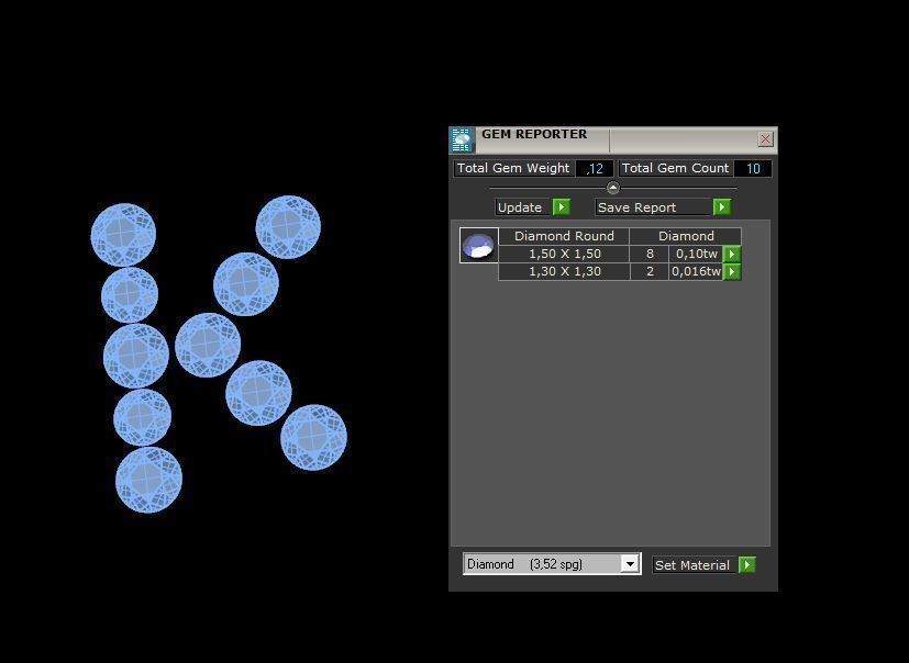 Letters Pendant Alphabets  3D print model_3