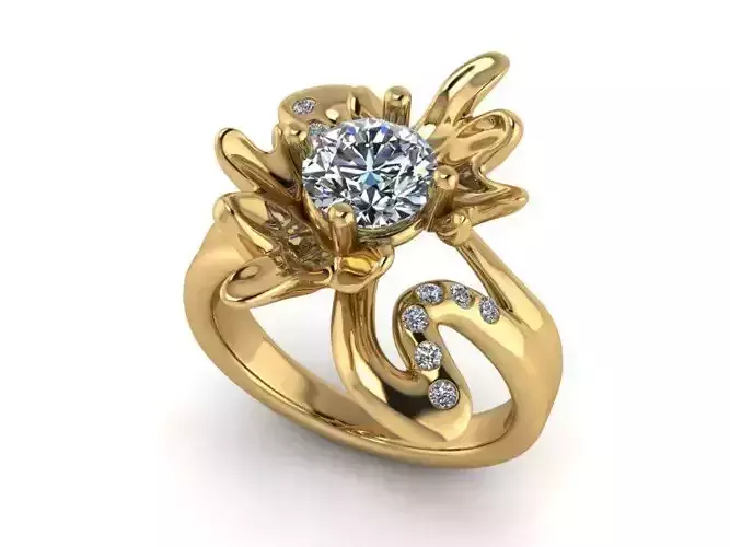Unique Brilliant Ring 284