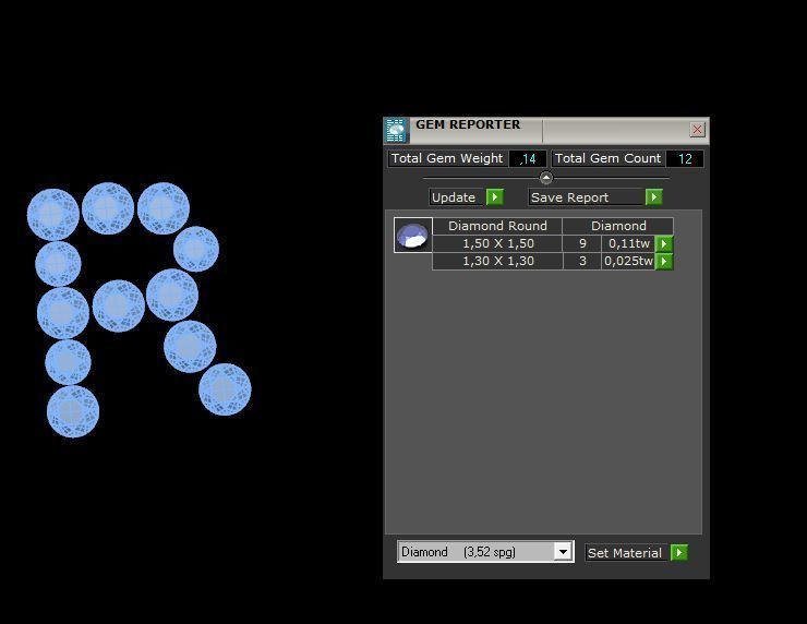 Letters Pendant Alphabets  3D print model_3