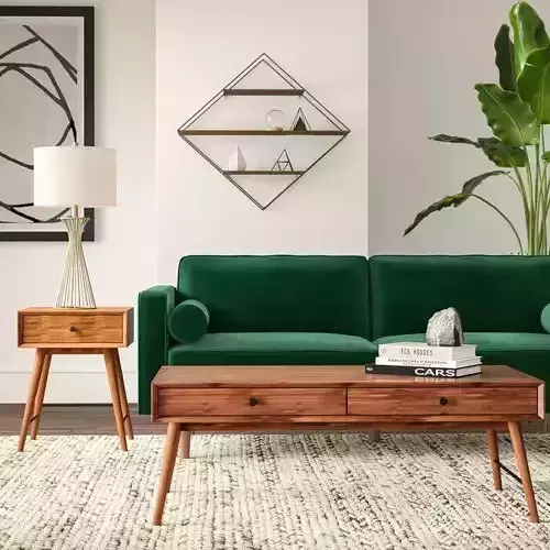 Andersen 2 Piece Coffee Table Set 3D model