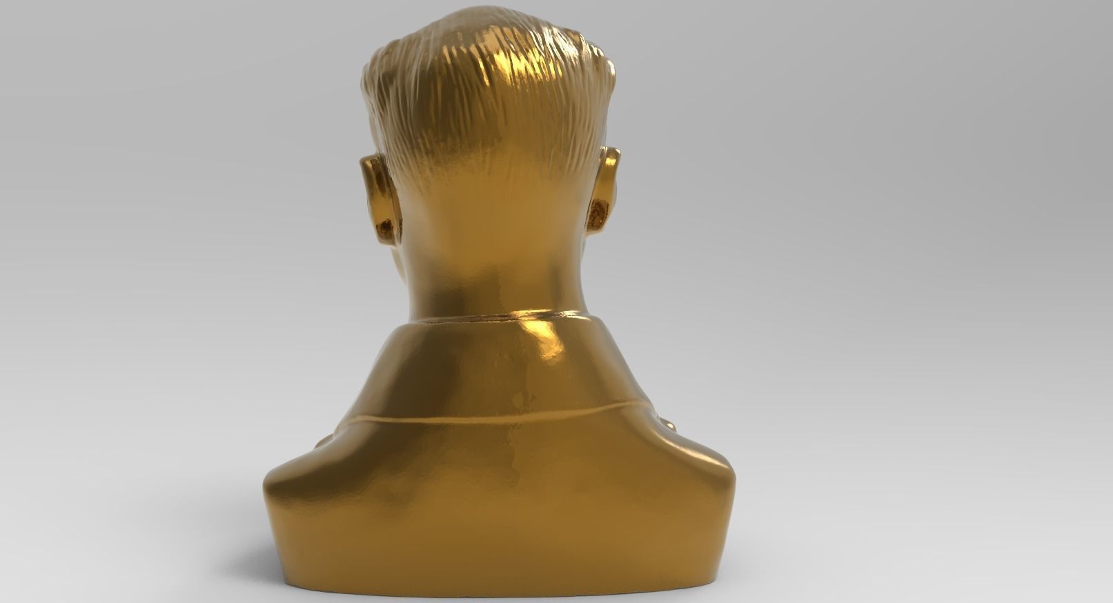 Mustafa Kemal Ataturk Effigy Free low-poly 3D model_4