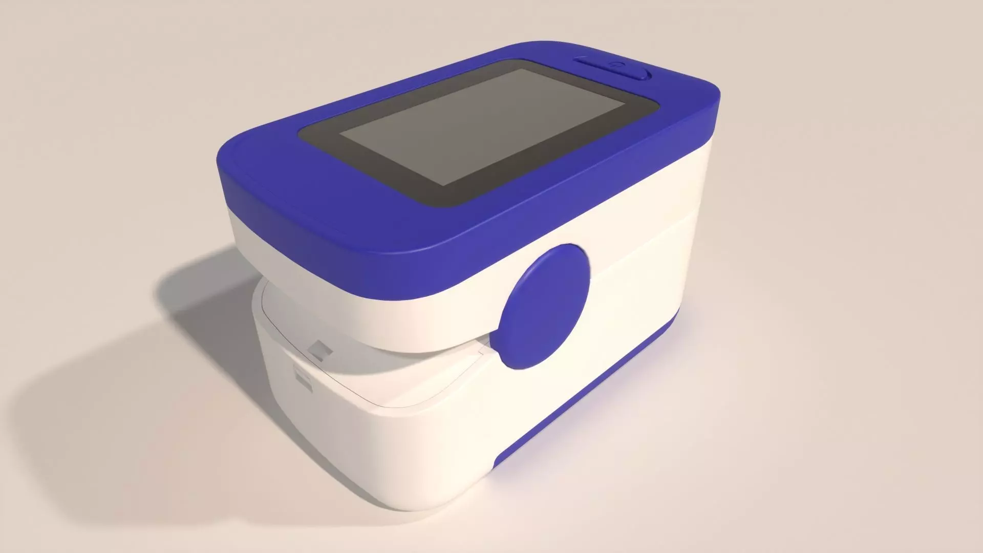 Finger Tip Pulse Oximeter 3D model_0