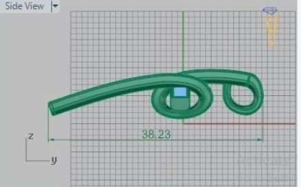 Cross Pendant 287 3D print model_4