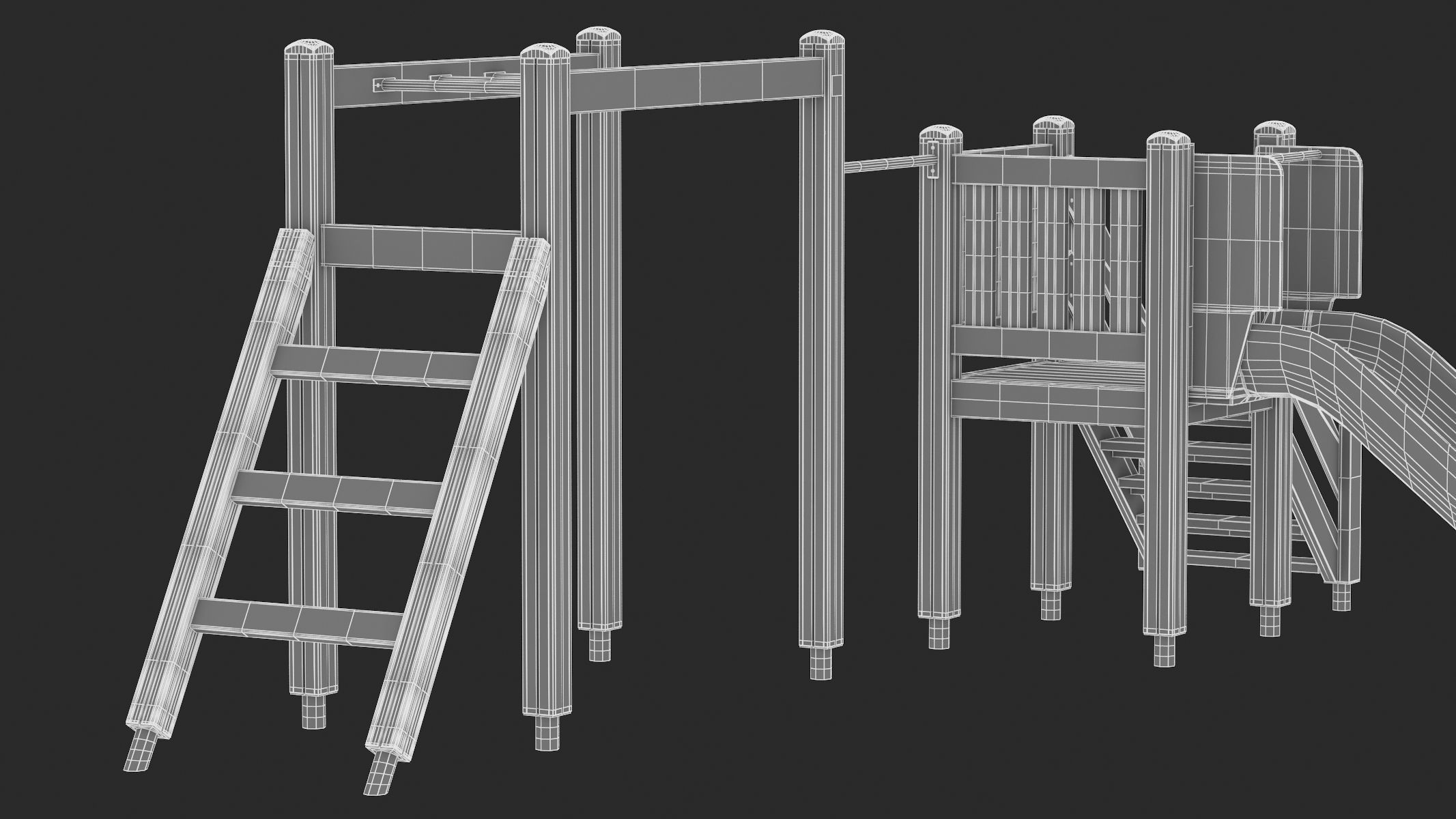 Lappset Activity Tower 14 3D model_16