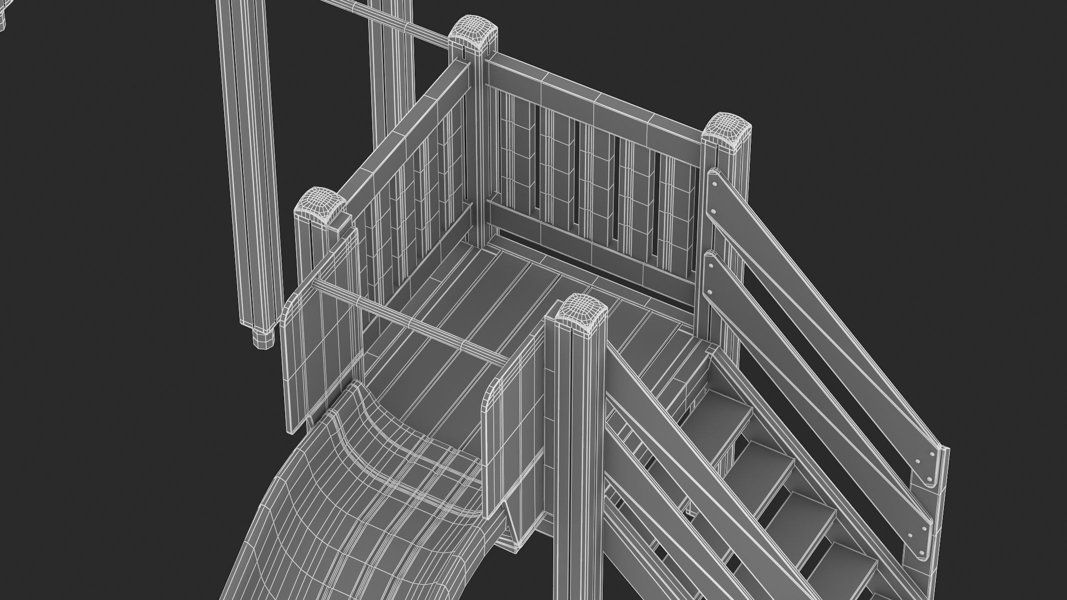 Lappset Activity Tower 14 3D model_19