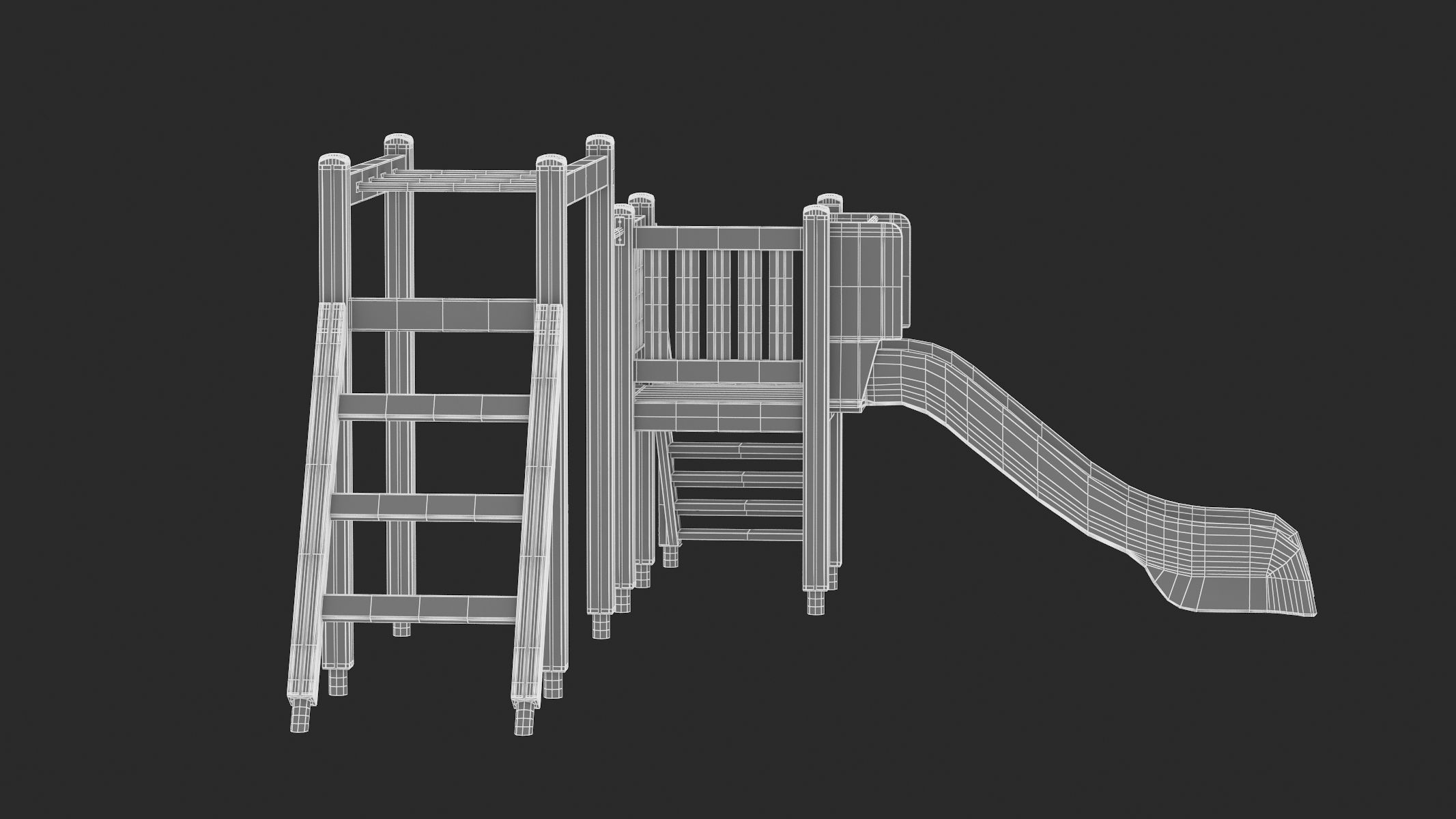 Lappset Activity Tower 14 3D model_11