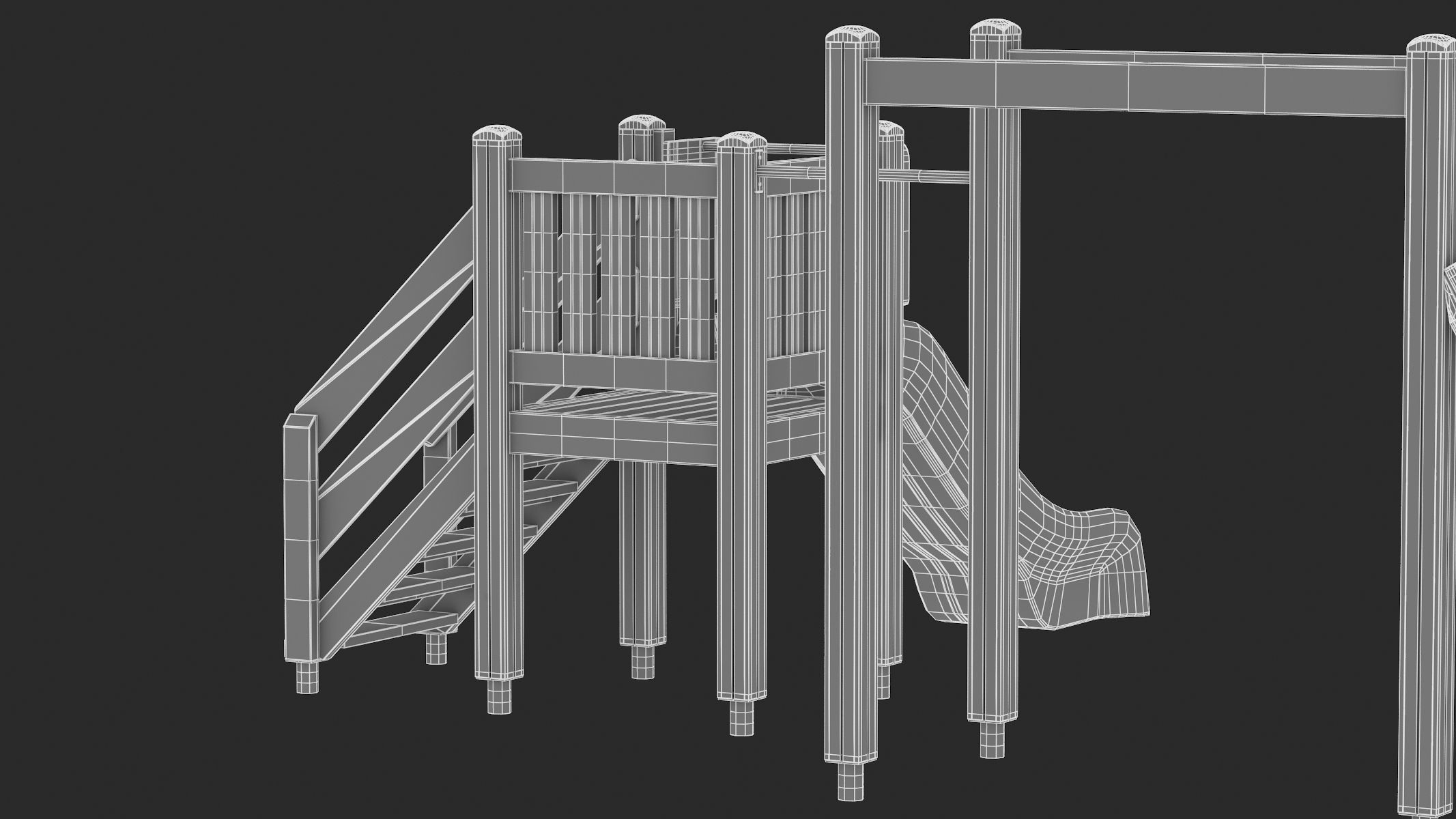 Lappset Activity Tower 14 3D model_17