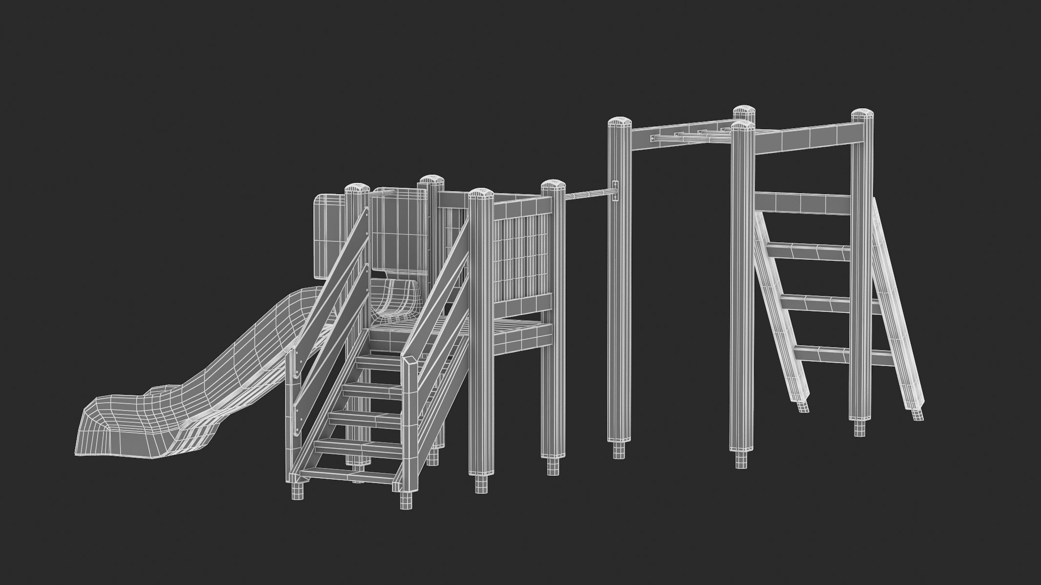 Lappset Activity Tower 14 3D model_13
