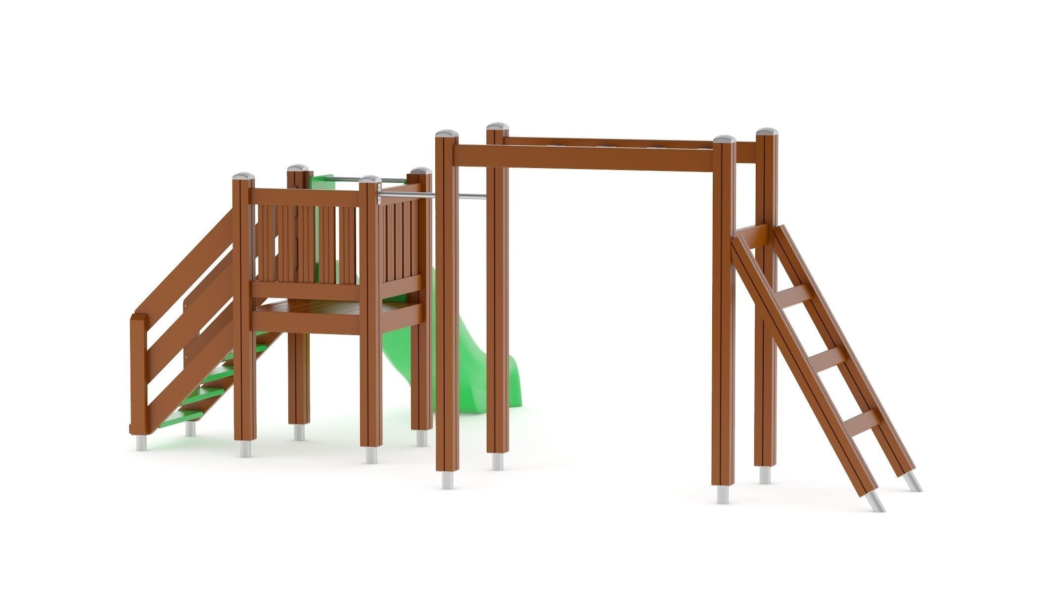 Lappset Activity Tower 14 3D model_2