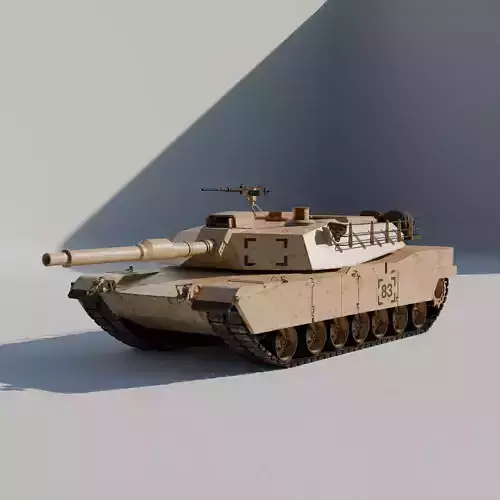 Abrams tank 