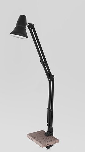 Table lamp  3D model 3D model