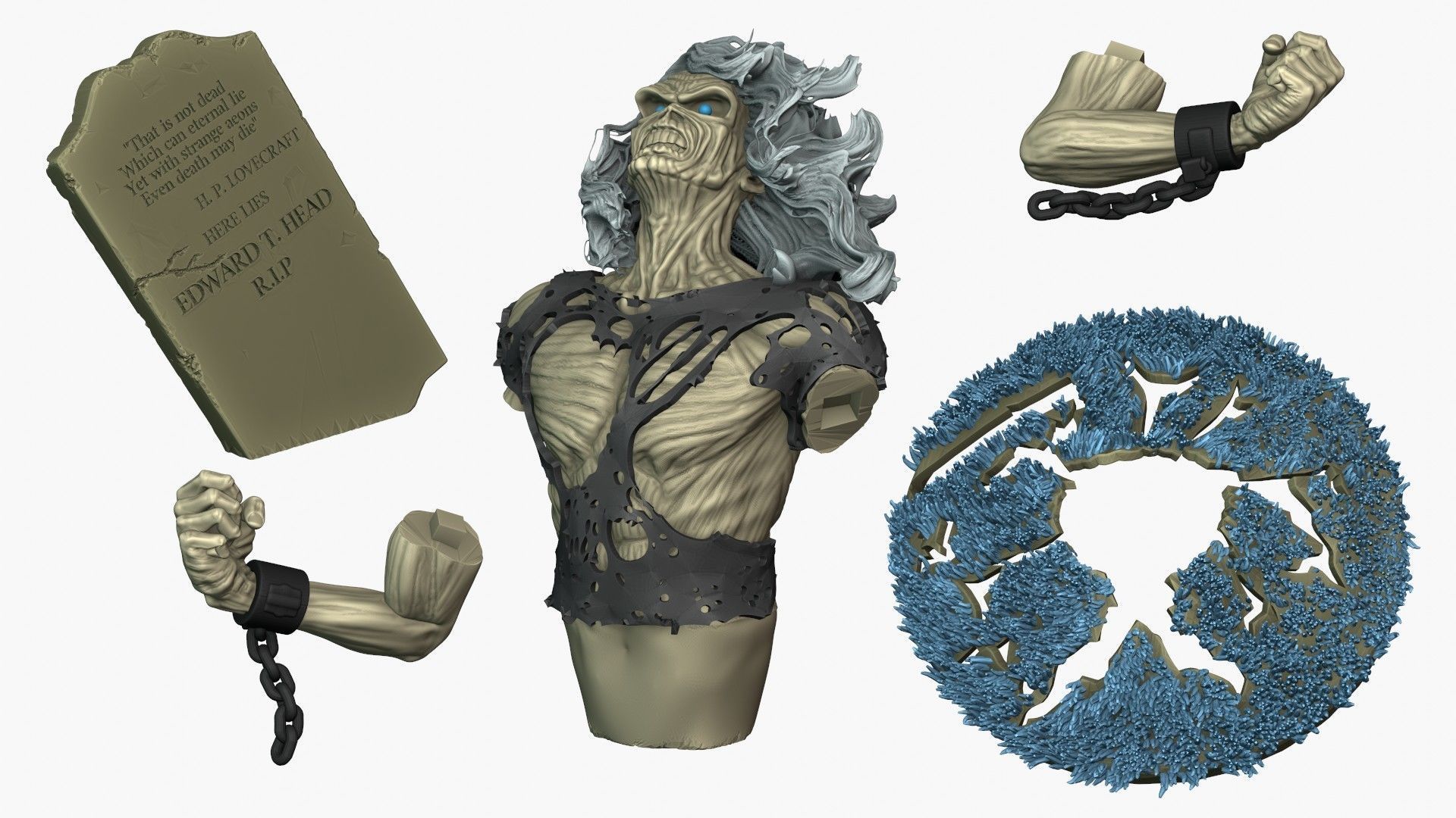 Eddie After Death 3D print model_2