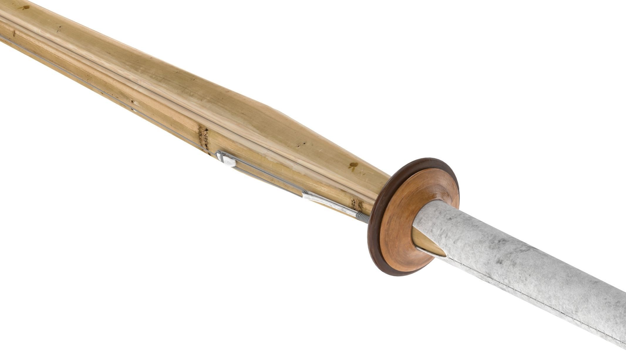 Shinai Sword Low-poly 3D model_9