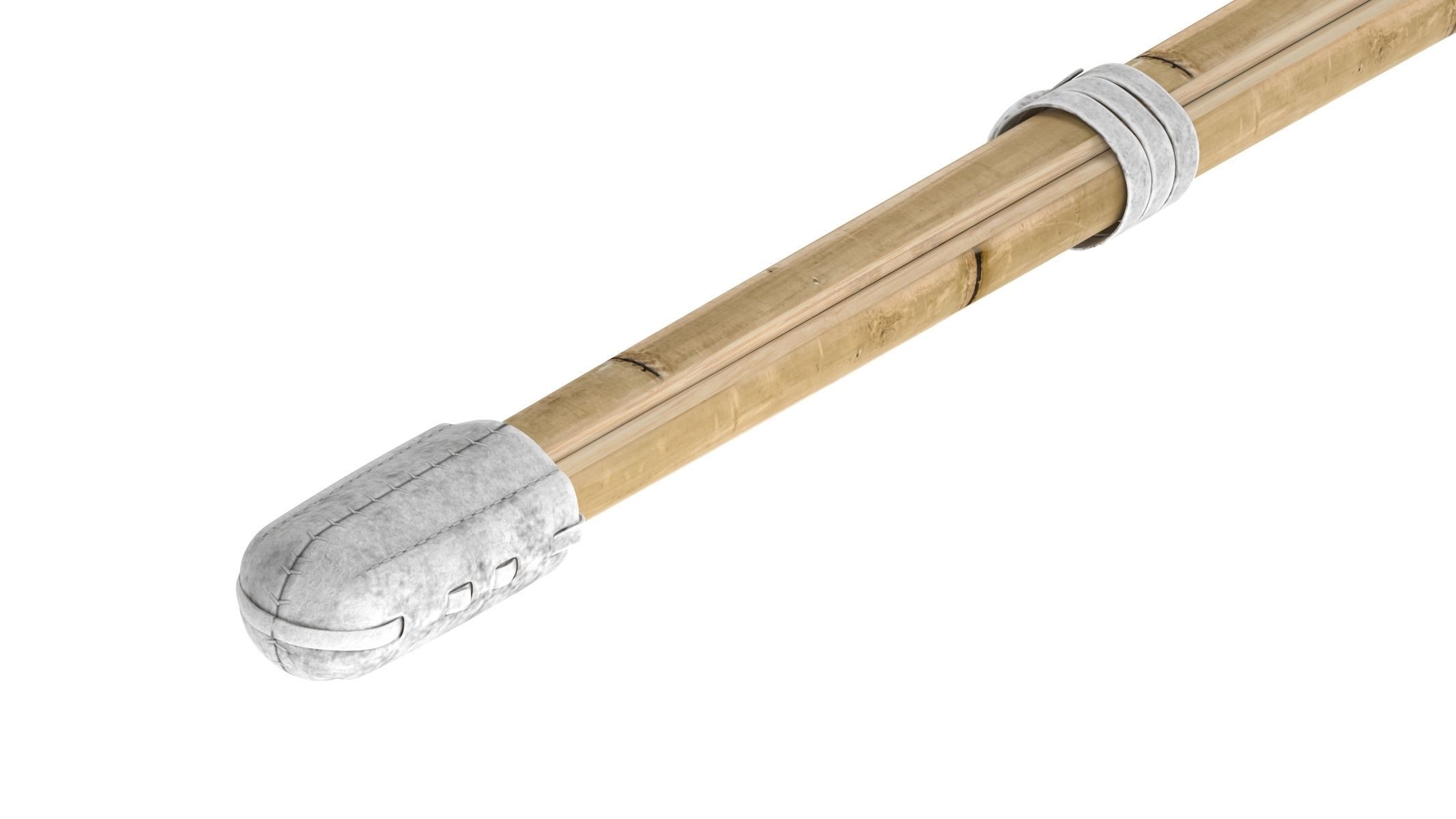 Shinai Sword Low-poly 3D model_8