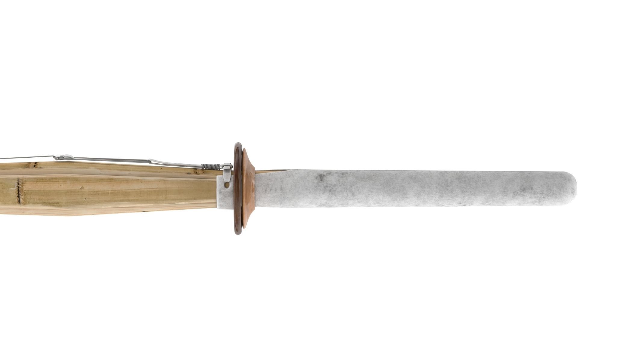 Shinai Sword Low-poly 3D model_5