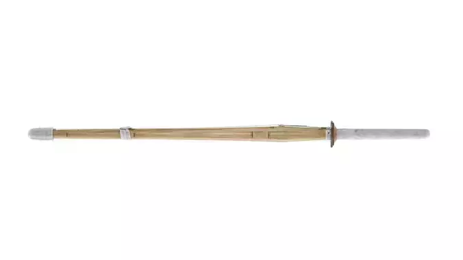 Shinai Sword Low-poly 3D model