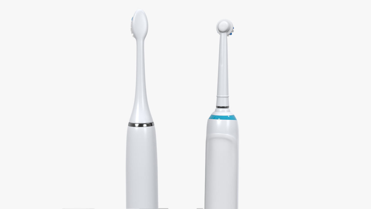 Smart Toothbrush 3D model_3