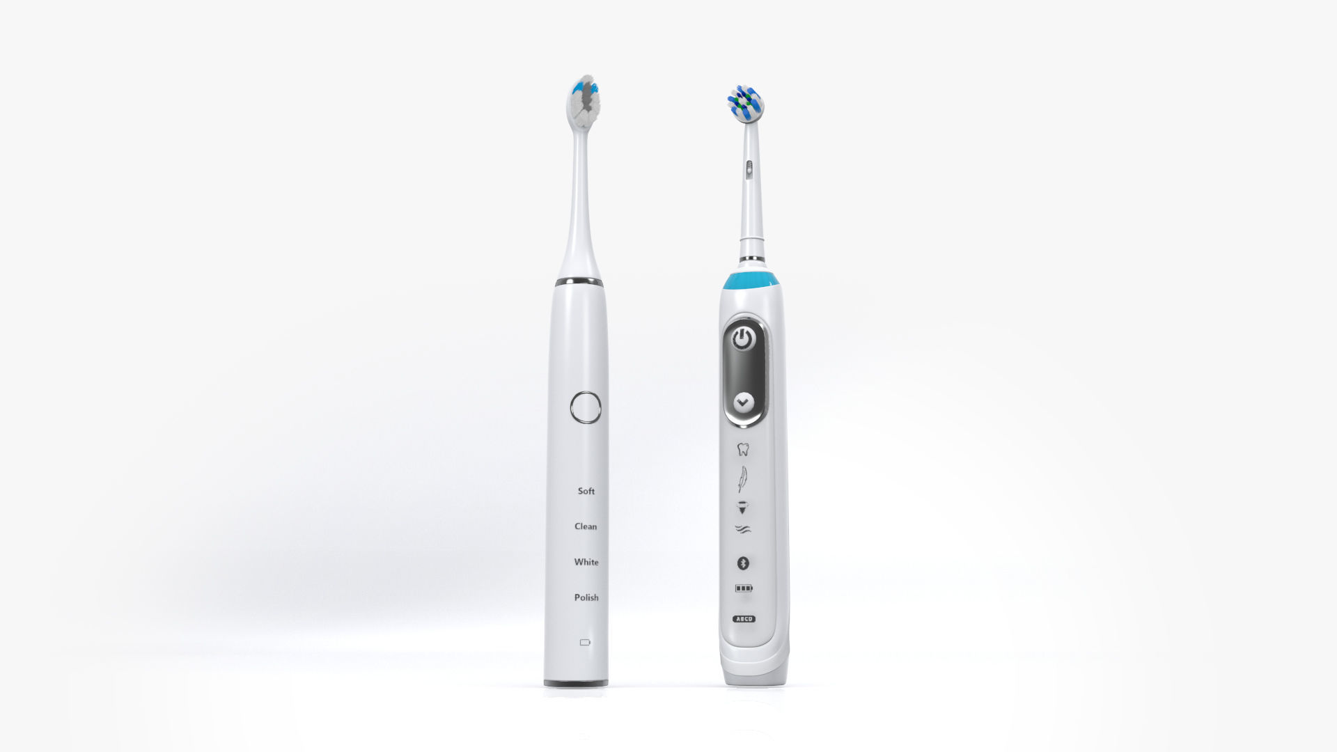 Smart Toothbrush 3D model_9