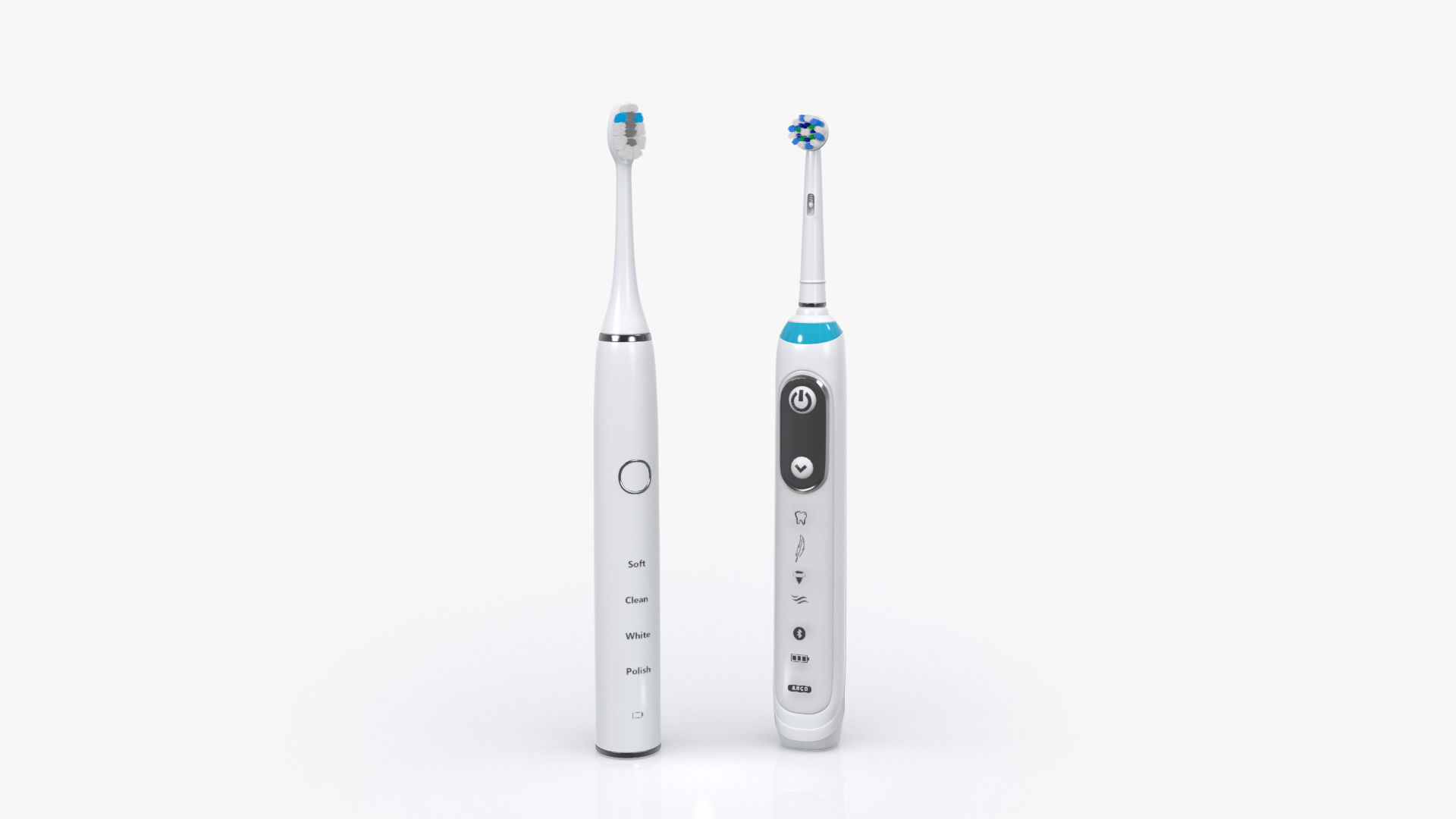 Smart Toothbrush 3D model_2