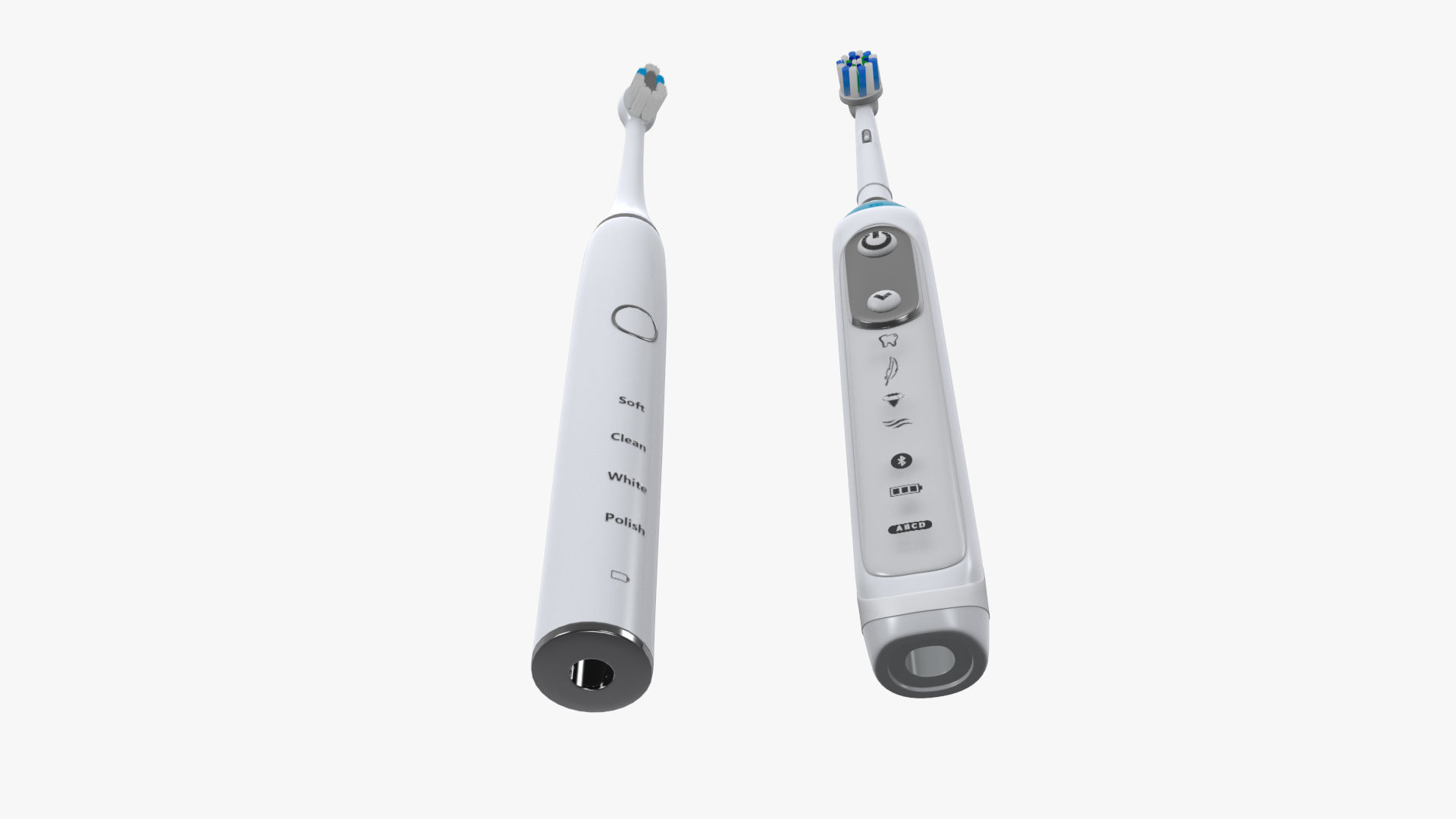 Smart Toothbrush 3D model_11