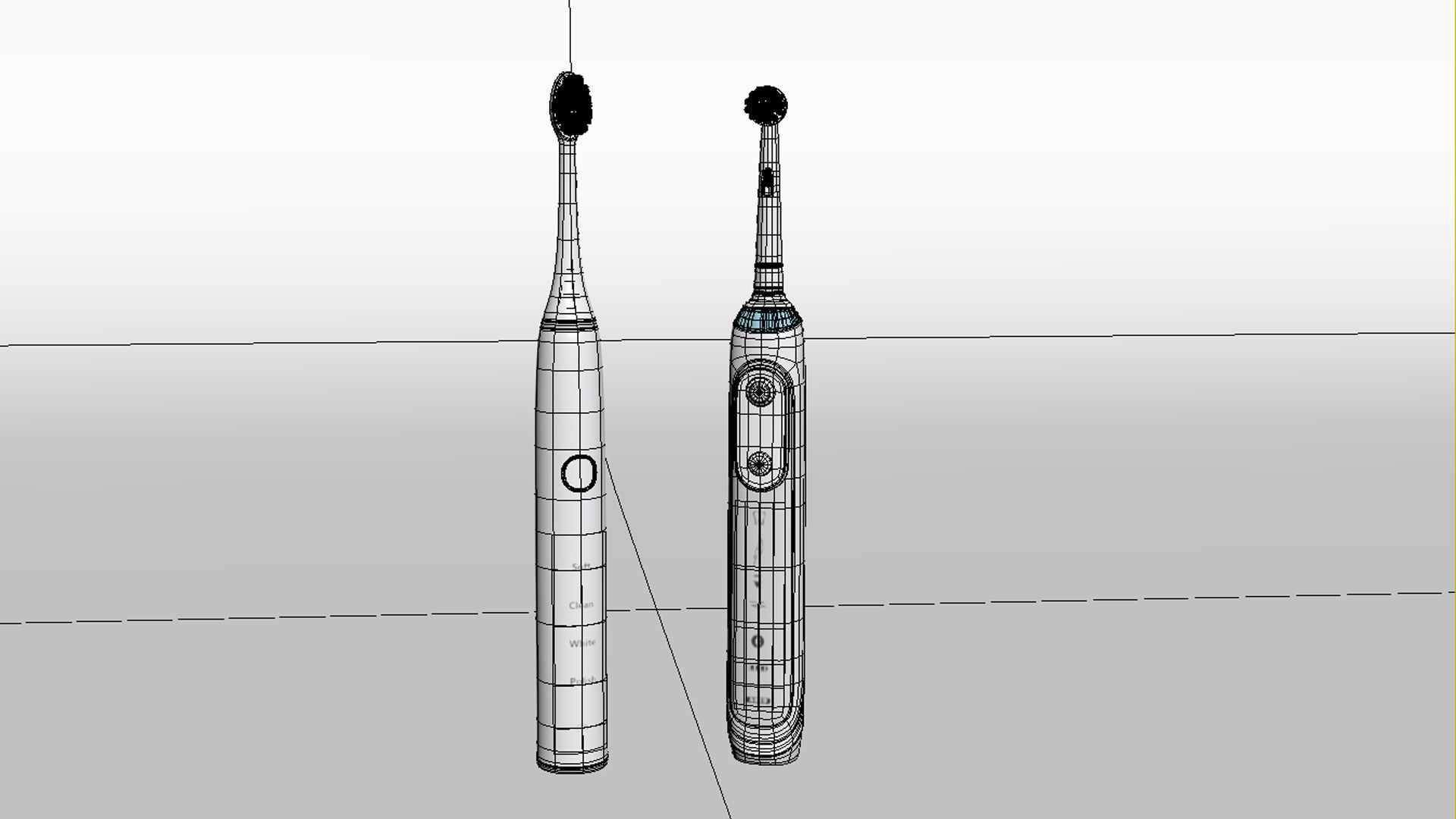 Smart Toothbrush 3D model_12