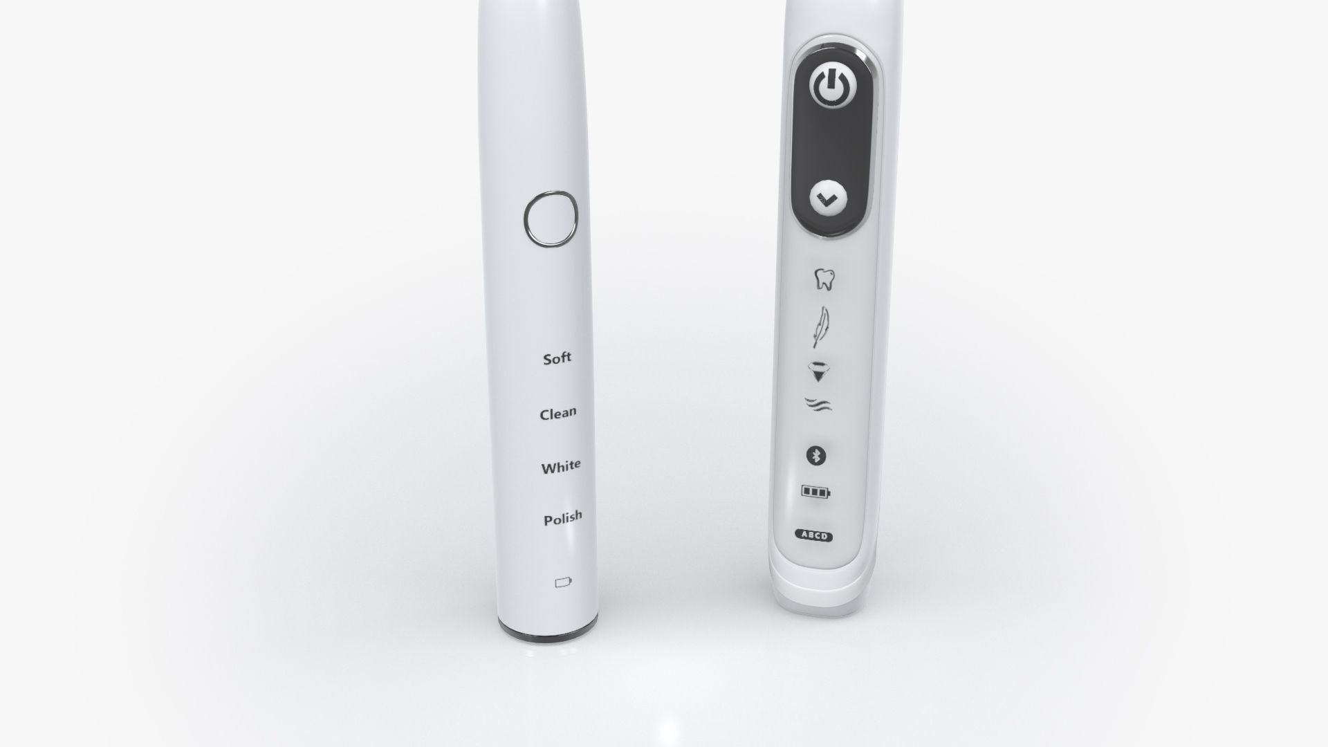 Smart Toothbrush 3D model_8