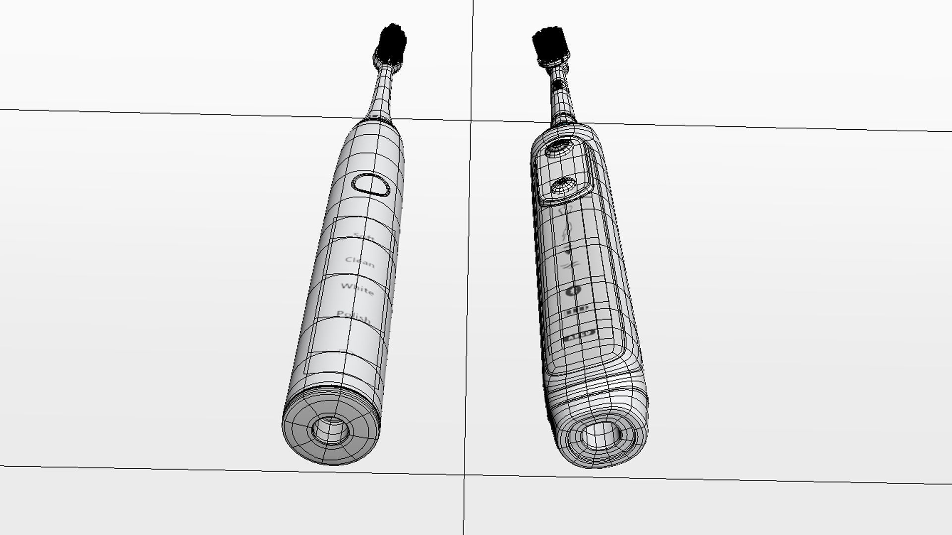 Smart Toothbrush 3D model_22