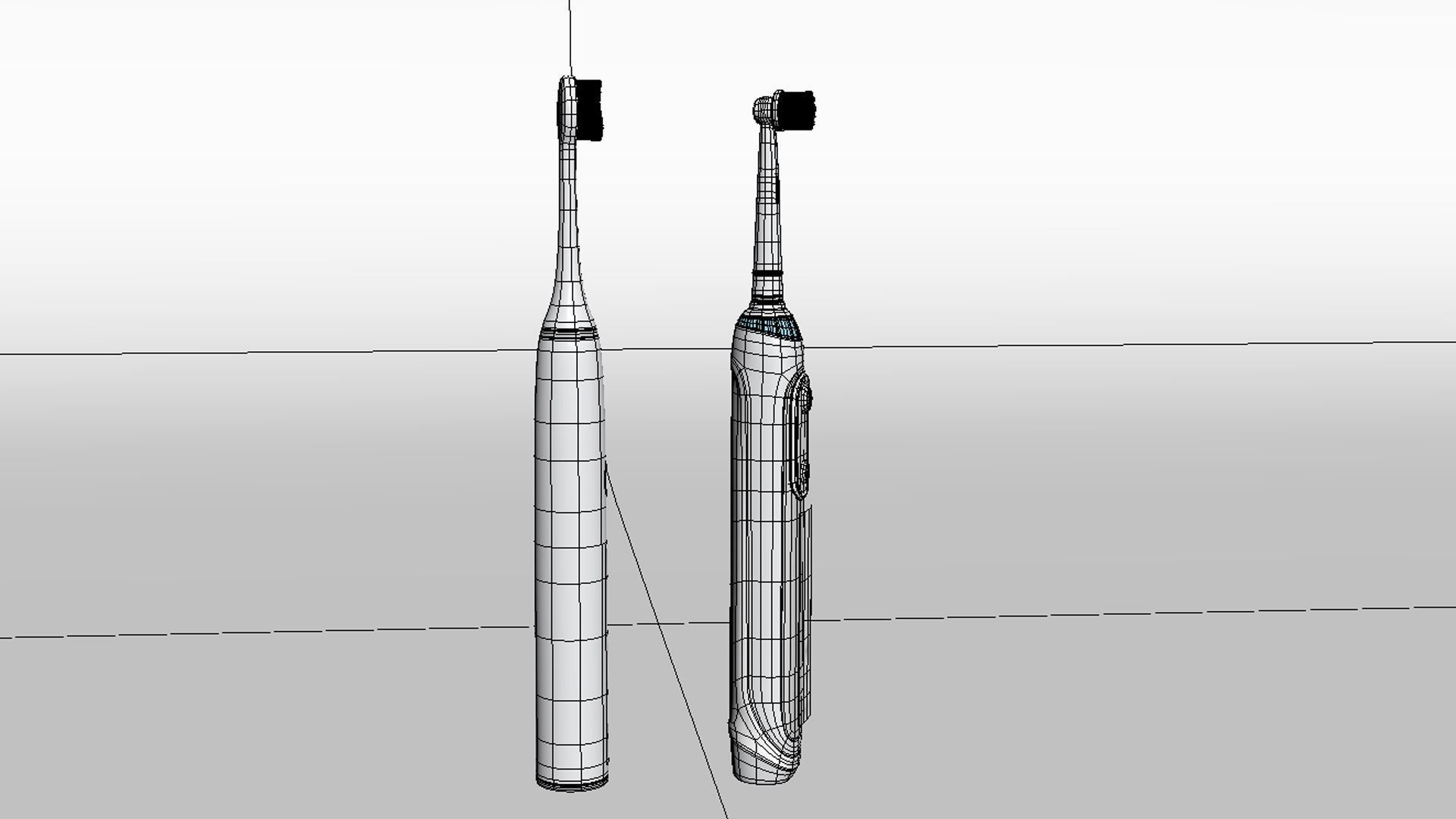 Smart Toothbrush 3D model_17