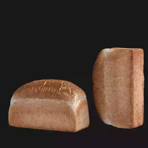 Bread Photorealistic 3D model