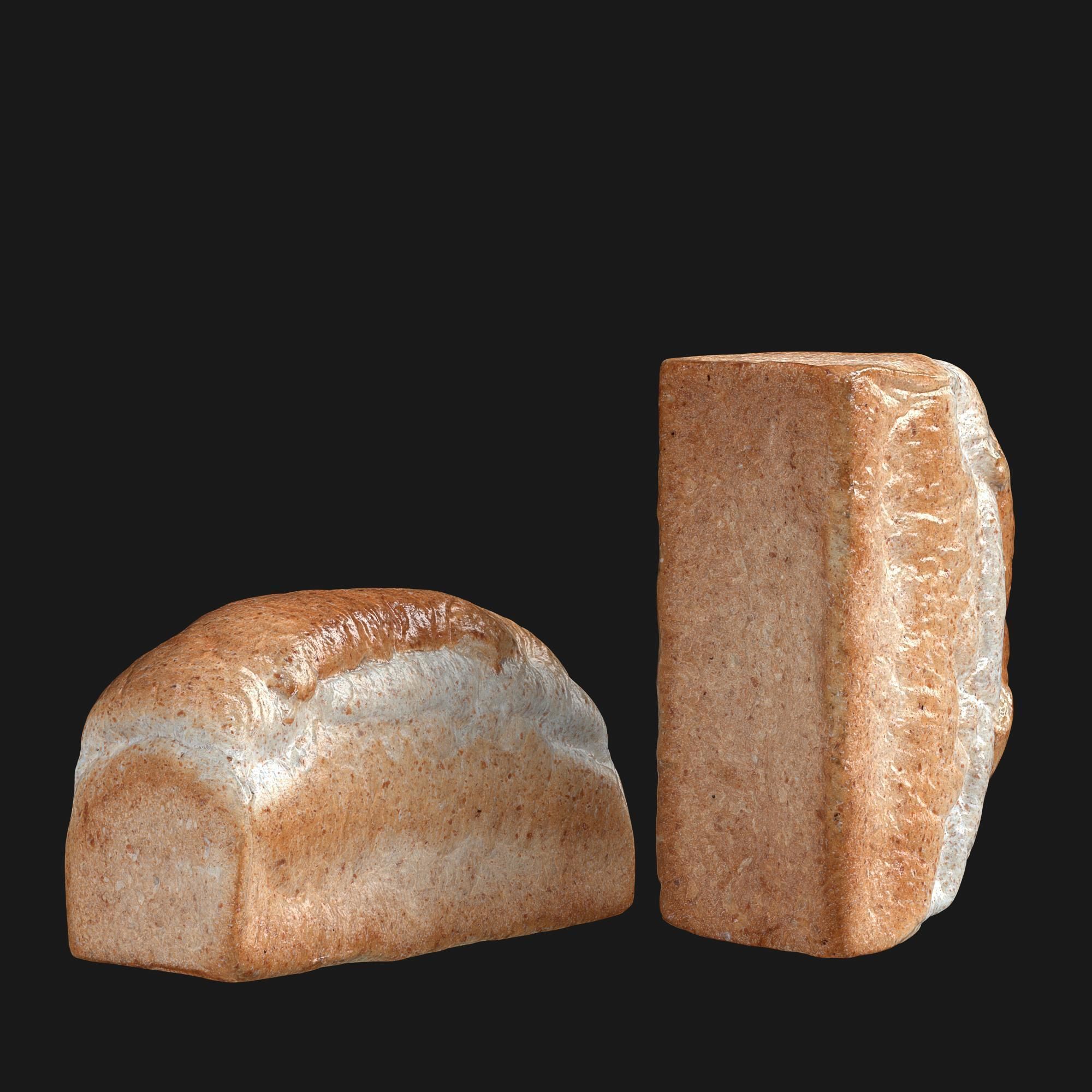 Bread Photorealistic 3D model 3D model_2
