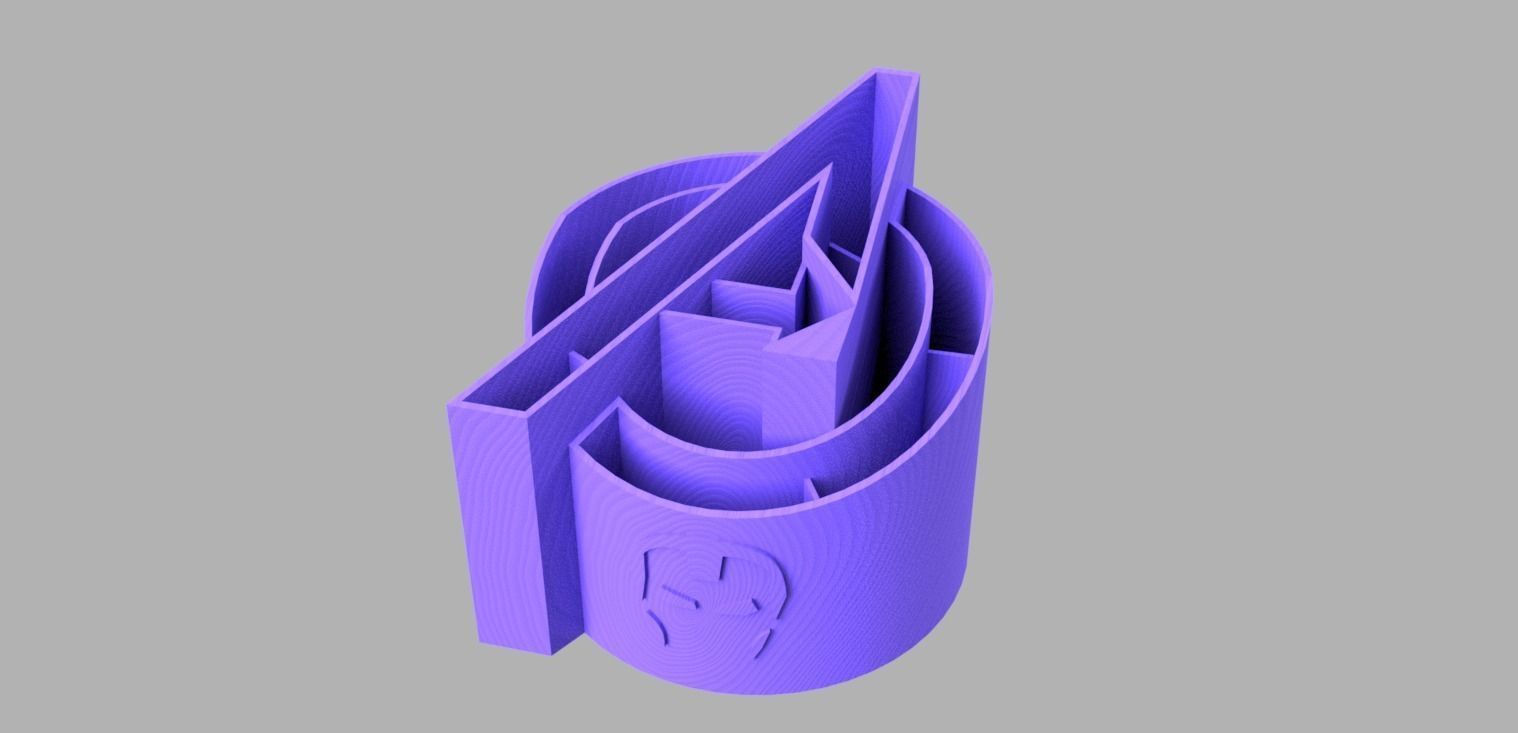 Pen holder 03 Avenger 3D print model_1